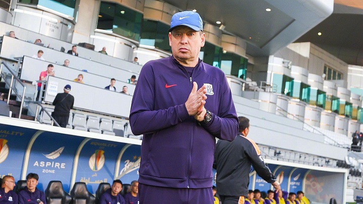 Клуб Слуцкого сыграл вничью в чемпионате Китая